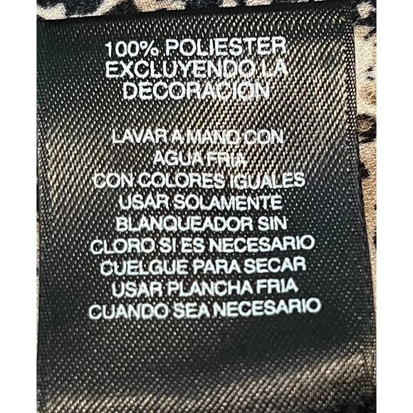 SIGNATURE STUDIO LONG SLV V-NECK TIE/KEYHOLE PULL-OVER TOP, WOMENS, 2X-TAN BROWN - Picture 10 of 10